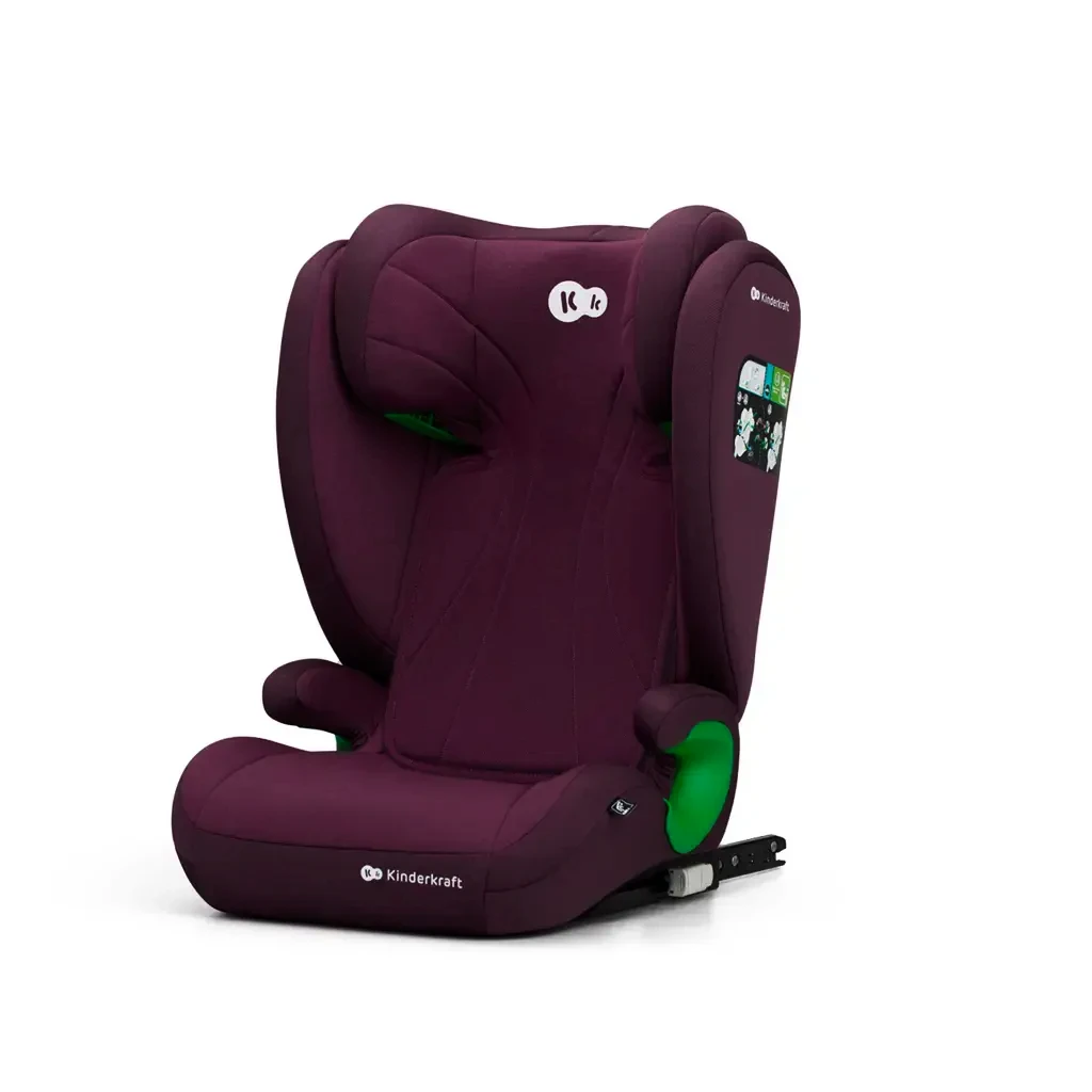 Avtosedež Kinderkraft Junior Fix 2 i-Size 100-150 cm Cherry Pearl