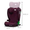 Avtosedež Kinderkraft Junior Fix 2 i-Size 100-150 cm Cherry Pearl