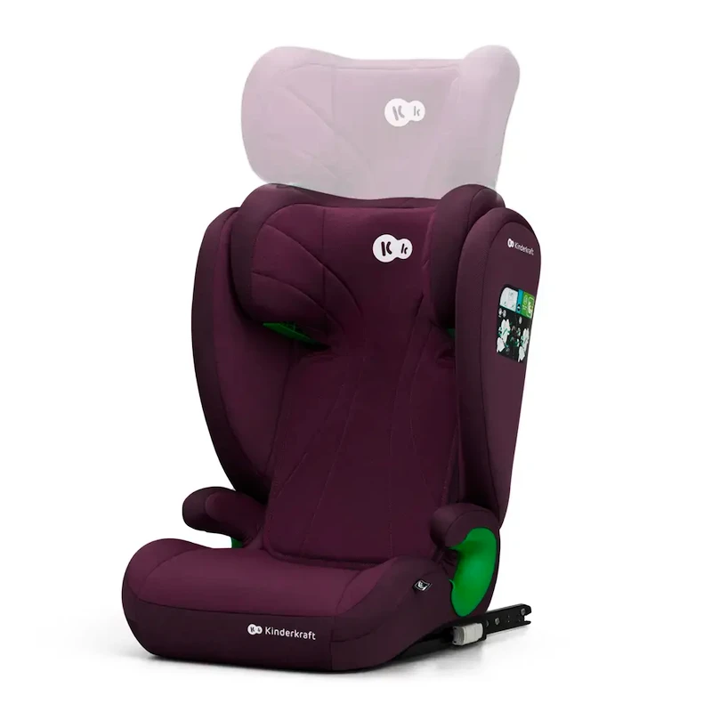 Avtosedež Kinderkraft Junior Fix 2 i-Size 100-150 cm Cherry Pearl