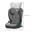 Avtosedež Kinderkraft Junior Fix 2 i-Size 100-150 cm Rocket Grey