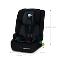 Avtosedež Kinderkraft Safety Fix 2 i-Size 76-150 cm Black 8Kg