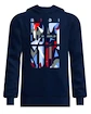 BIDI BADU  New York 2024 Logo Chill Hoody Dark Blue/Red