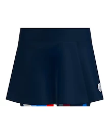 BIDI BADU New York 2024 Printed Wavy Skort Dark Blue/Red