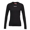 CCM  LS Training Tee Black Senior S