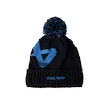Cof Bauer  Intarsia Knit Pom Navy/Blue Youth