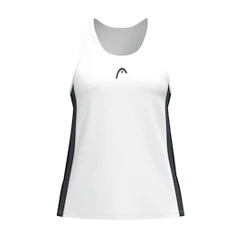 Dekliška brezrokavna majica Head CLUB 25 Tank Top Girls Navy/White
