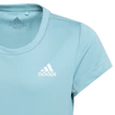 Dekliška majica adidas Aeroready 3-Stripes Tee Mint Ton