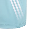 Dekliška majica adidas Aeroready 3-Stripes Tee Mint Ton