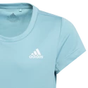 Dekliška majica adidas Aeroready 3-Stripes Tee Mint Ton