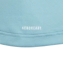 Dekliška majica adidas Aeroready 3-Stripes Tee Mint Ton