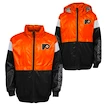 Deška bunda Outerstuff  GOAL LINE STANCE FZ WINDBREAKE PHILADELPHIA FLYERS L