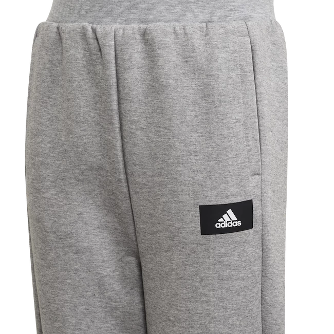 Deška trenirka adidas Future Icons 3-Stripes Tapered-Leg Pants Medium Grey Heather