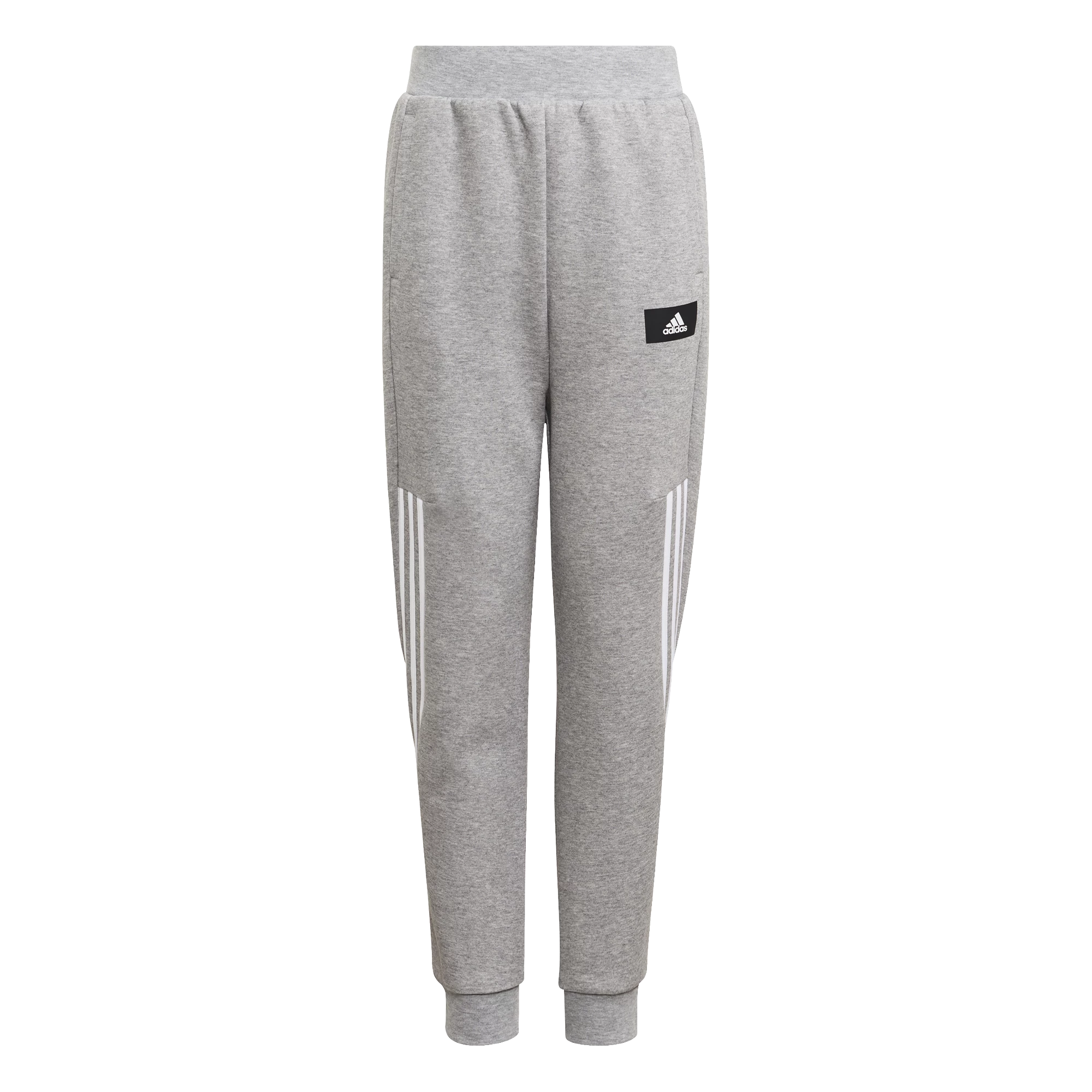 Deška trenirka adidas Future Icons 3-Stripes Tapered-Leg Pants Medium Grey Heather