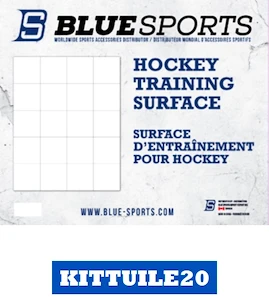 Deska za streljanje Blue Sports  Hockey Training Surface 20x White