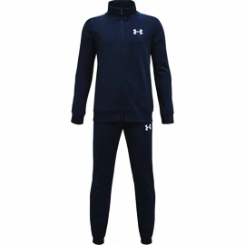 Deški komplet Under Armour Knit Track Suit blue Academy