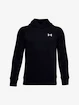 Deški pulover Under Armour  RIVAL COTTON HOODIE black S