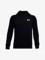 Deški pulover Under Armour  RIVAL COTTON HOODIE black S