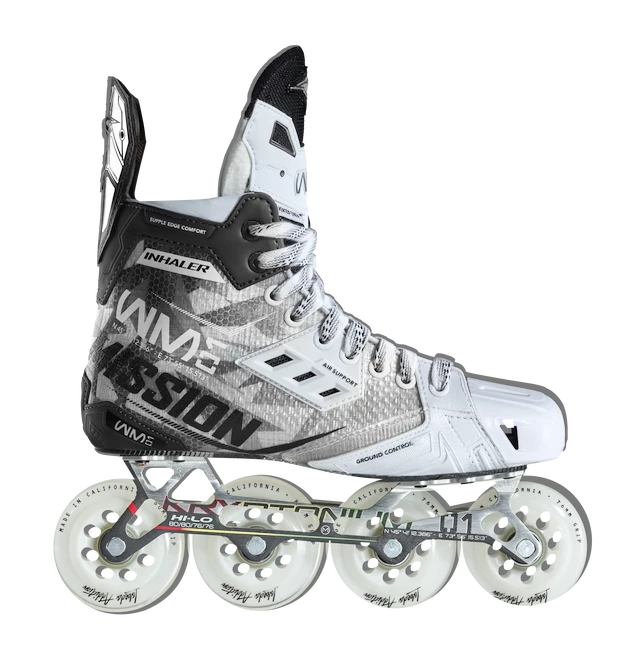 Drsalke za inline hokej Mission  RH Inhaller WM01 Senior EUR 42, D (normalna noga)