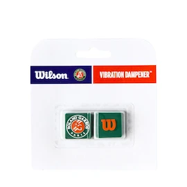Dušilec Wilson Dampener 2 Pack Roland Garros Green/Orange