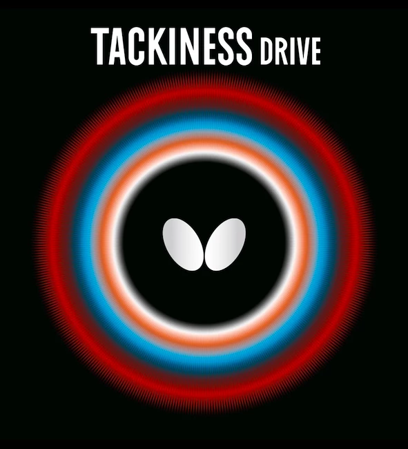 Guma Butterfly  Tackiness D (Drive)  črna, 1,7 mm