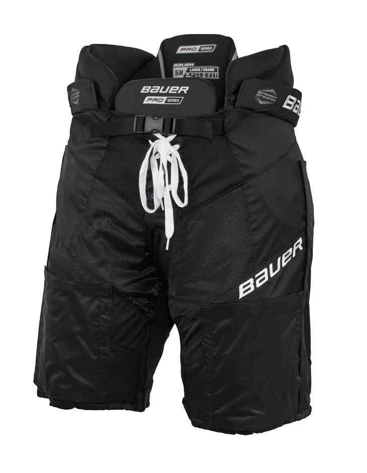Hlače za hokej Bauer Pro Series Velcro Pant Black Senior L