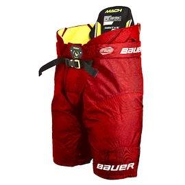 Hlače za hokej Bauer Supreme MACH Red Junior