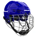 Hokejska čelada Bauer RE-AKT 55 Combo Blue Senior