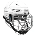 Hokejska čelada Bauer RE-AKT 55 Combo White Senior L