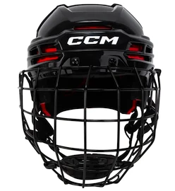 Hokejska čelada CCM Tacks 70 Combo Black Senior