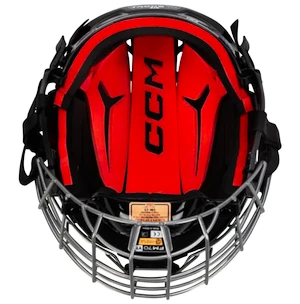 Hokejska čelada CCM Tacks 70 Combo Red Youth