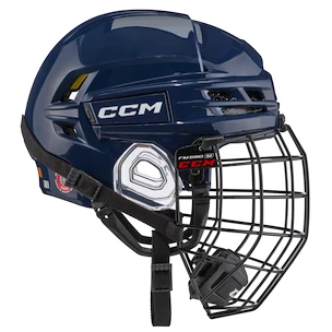 Hokejska čelada CCM Tacks 720 Combo Navy Senior
