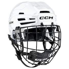 Hokejska čelada CCM Tacks 920 Combo White Senior