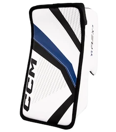 Hokejska odbijalka za vratarja CCM YTflex 3 white/white/royal/black Youth