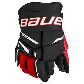 Hokejske rokavice Bauer Supreme M3 Black/Red Junior