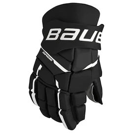 Hokejske rokavice Bauer Supreme M3 Black/White Intermediate