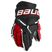 Hokejske rokavice Bauer Supreme MACH Black/Red Intermediate