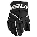 Hokejske rokavice Bauer Supreme MACH Black/White Junior 10 palcev