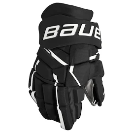 Hokejske rokavice Bauer Supreme MACH Black/White Senior