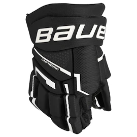 Hokejske rokavice Bauer Supreme Mach Black/White Youth
