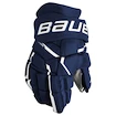 Hokejske rokavice Bauer Supreme MACH Navy Intermediate 12 palcev