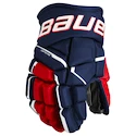 Hokejske rokavice Bauer Supreme MACH Navy/Red/White Junior 10 palcev