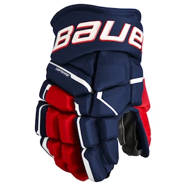 Hokejske rokavice Bauer Supreme MACH Navy/Red/White Junior