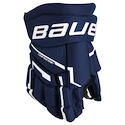 Hokejske rokavice Bauer Supreme Mach Navy Youth 9 palcev