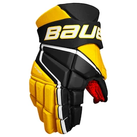 Hokejske rokavice Bauer Vapor 3X Black/Gold Intermediate