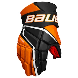 Hokejske rokavice Bauer Vapor 3X Black/Orange Intermediate