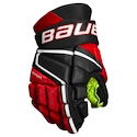 Hokejske rokavice Bauer Vapor 3X Black/Red Junior