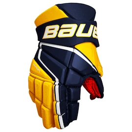 Hokejske rokavice Bauer Vapor 3X Navy/Gold Intermediate