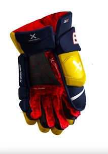 Hokejske rokavice Bauer Vapor 3X Navy/Gold Senior 15 palcev