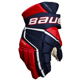Hokejske rokavice Bauer Vapor 3X PRO Navy/Red/White Senior