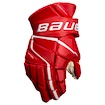 Hokejske rokavice Bauer Vapor 3X PRO red Intermediate
